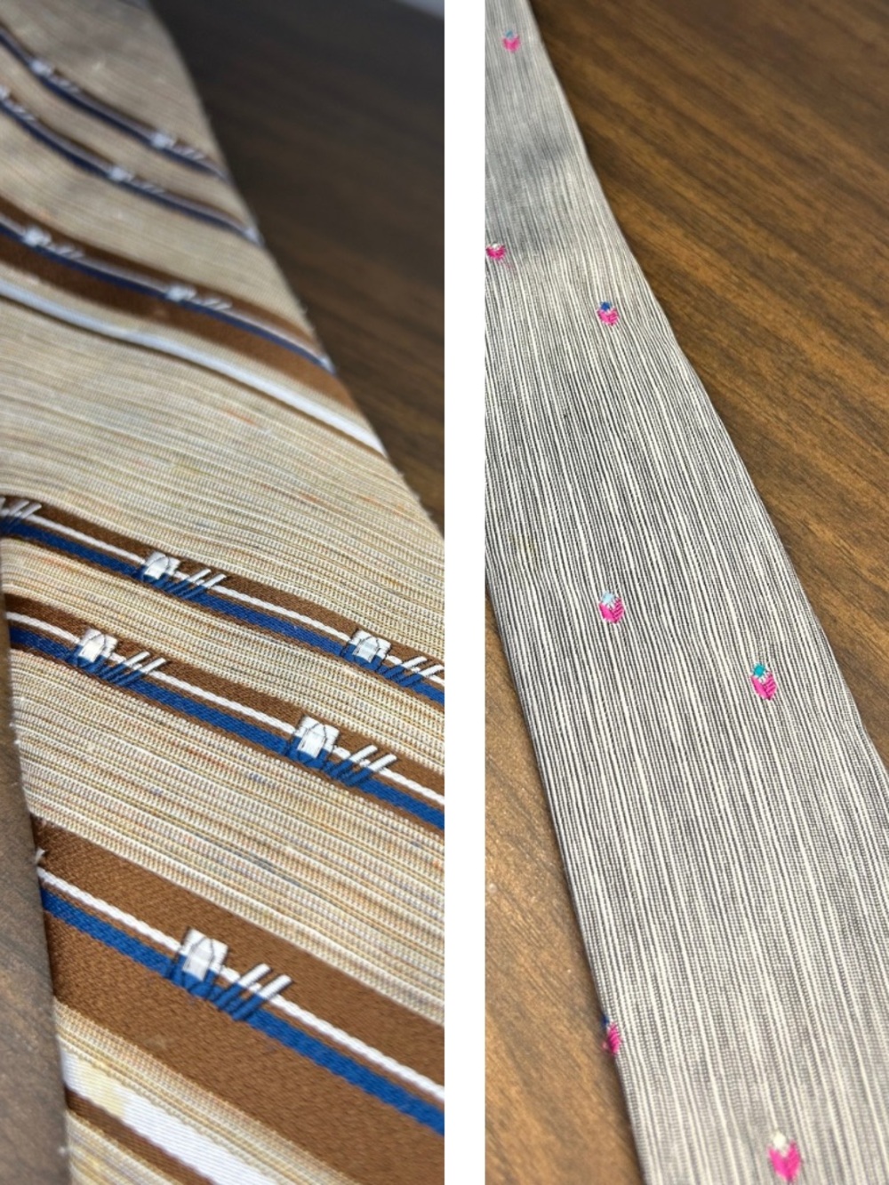 Vintage Designer Tie Lot Wembley & Sergio Valente